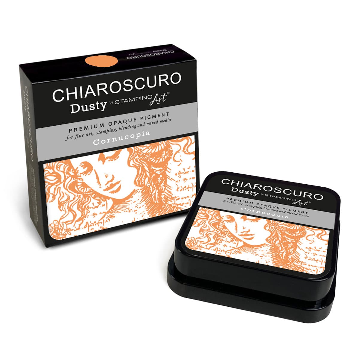 Chiaroscuro Dusty Ink pad - Cornucopia - 4 - Ciao Bella - Tidformera