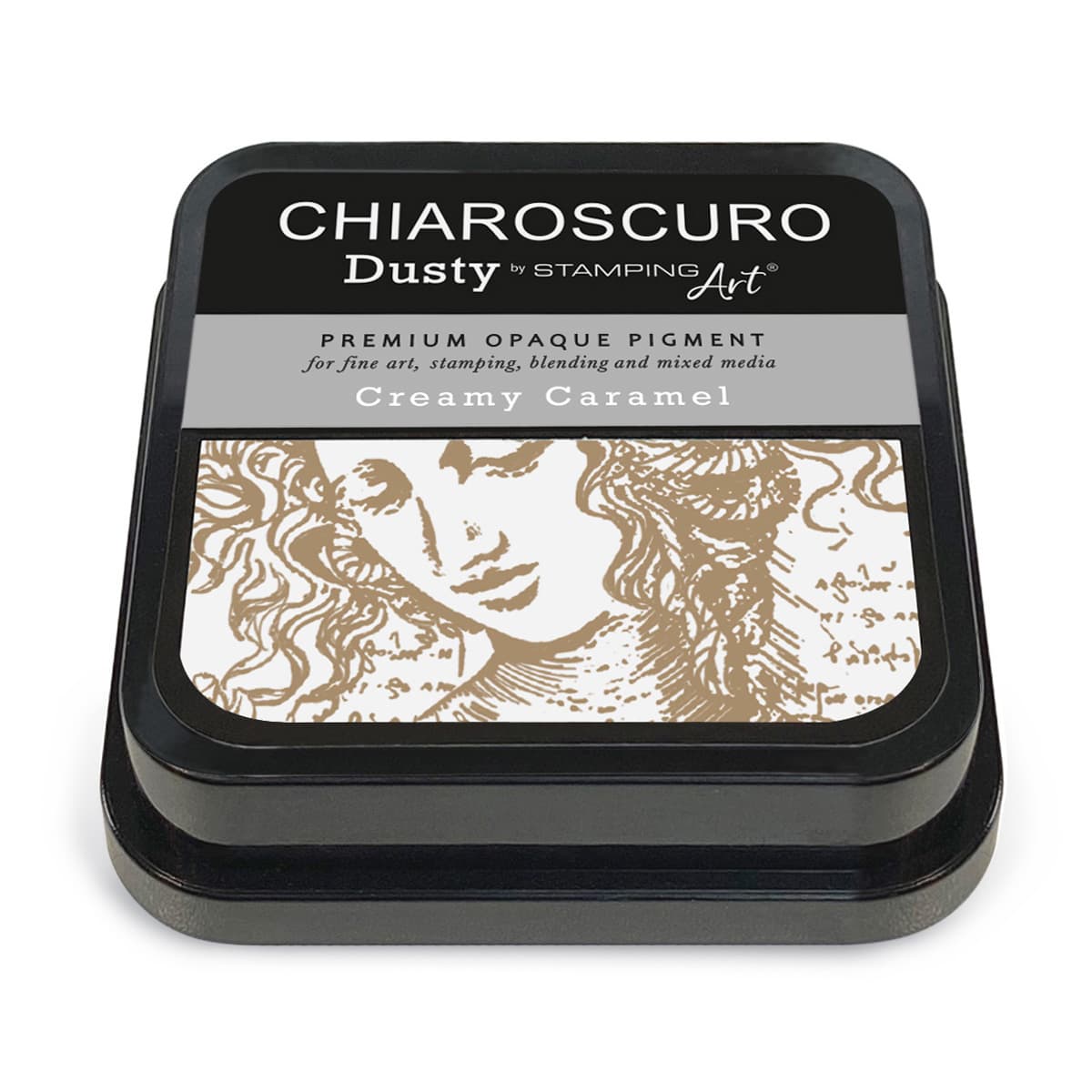 Chiaroscuro Dusty Ink pad - Creamy Caramel - 2 - Ciao Bella - Tidformera