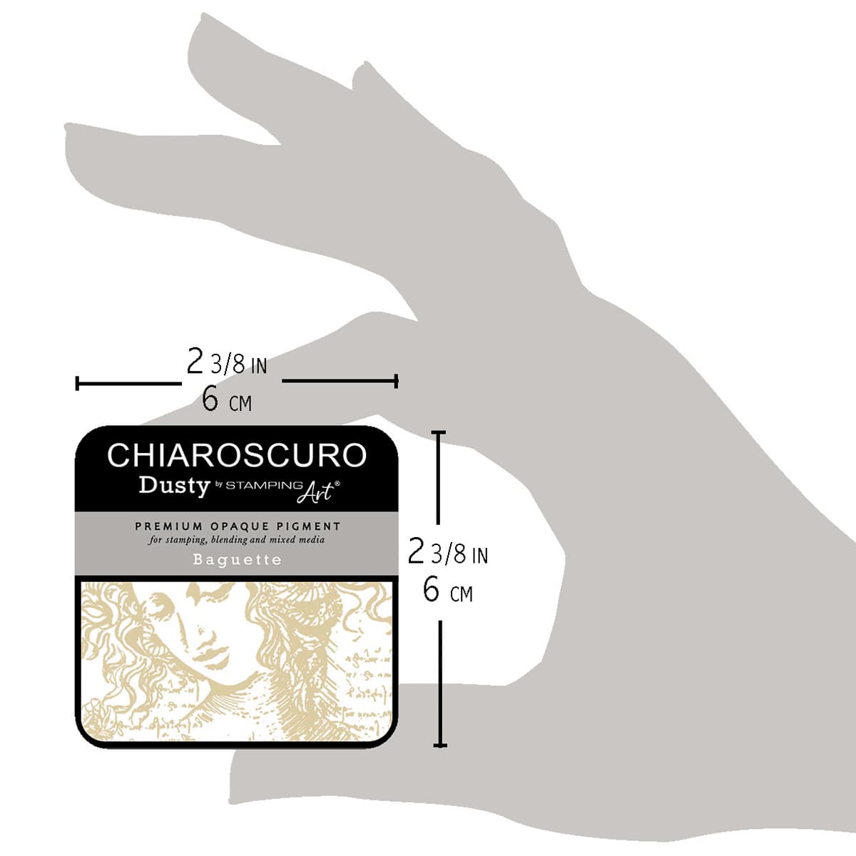 Chiaroscuro Dusty Ink pad - Creamy Caramel - 5 - Ciao Bella - Tidformera