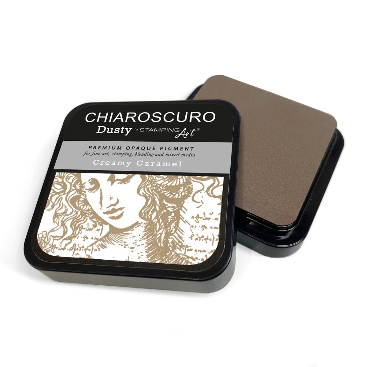 Chiaroscuro Dusty Ink pad - Creamy Caramel - 1 - Ciao Bella - Tidformera