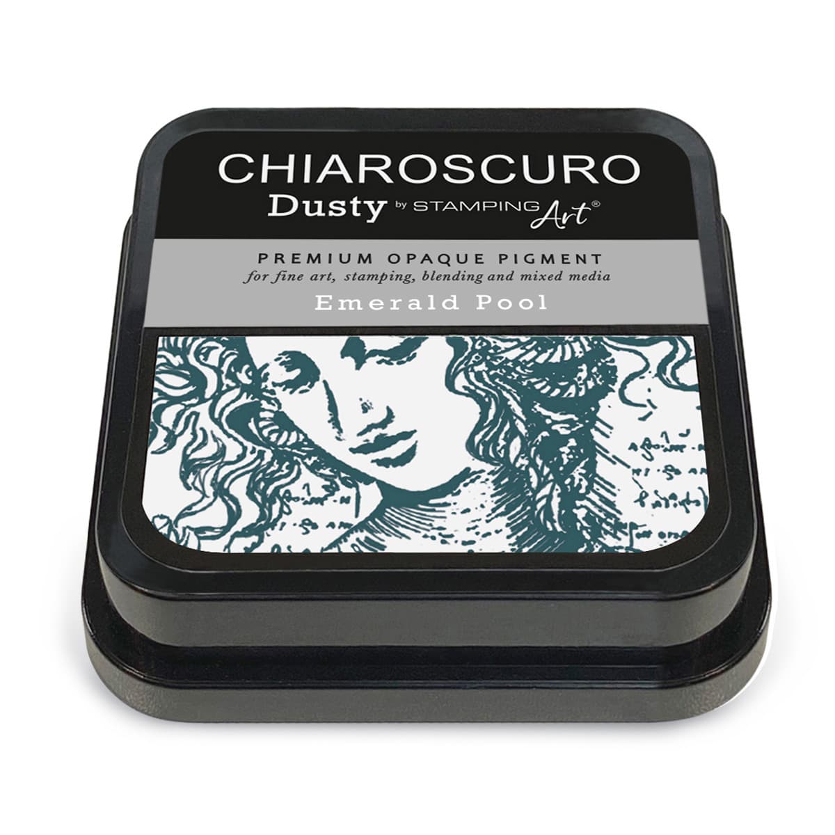Chiaroscuro Dusty Ink pad - Emerald Pool - 2 - Ciao Bella - Tidformera