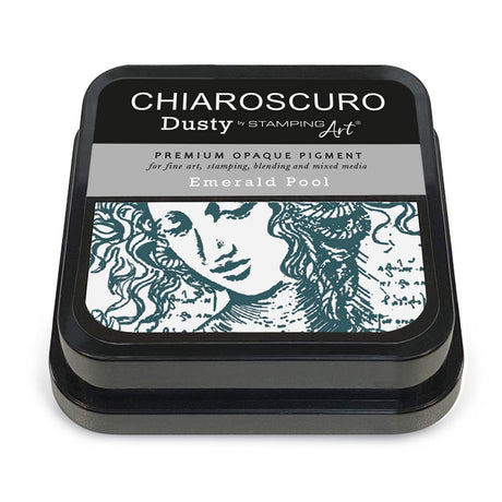 Chiaroscuro Dusty Ink pad - Emerald Pool - 2 - Ciao Bella - Tidformera