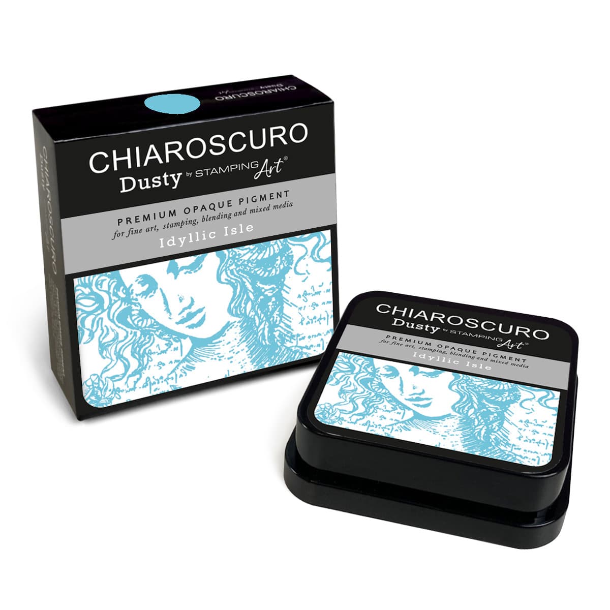Chiaroscuro Dusty Ink pad - Idyllic Isle - 4 - Ciao Bella - Tidformera