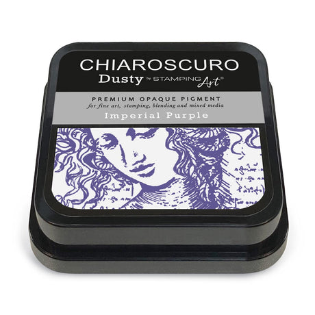 Chiaroscuro Dusty Ink pad - Imperial Purple - 2 - Ciao Bella - Tidformera