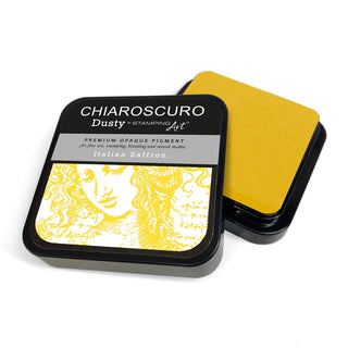 Chiaroscuro Dusty Ink pad - Italian Saffron - 1 - Ciao Bella - Tidformera