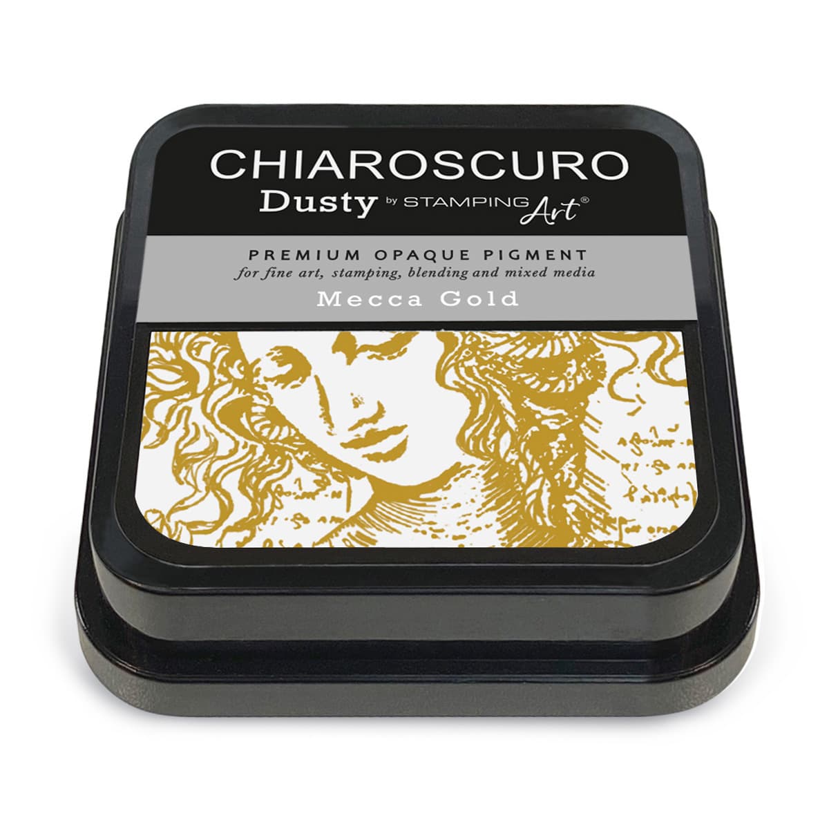Chiaroscuro Dusty Ink pad - Mecca Gold - 2 - Ciao Bella - Tidformera