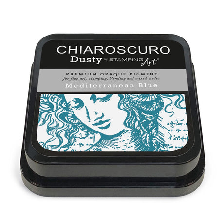 Chiaroscuro Dusty Ink pad - Mediterranean Blue - 2 - Ciao Bella - Tidformera