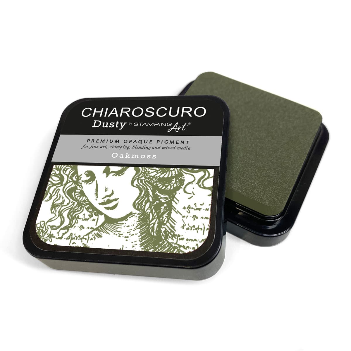 Chiaroscuro Dusty Ink pad - Oakmoss - 1 - Ciao Bella - Tidformera