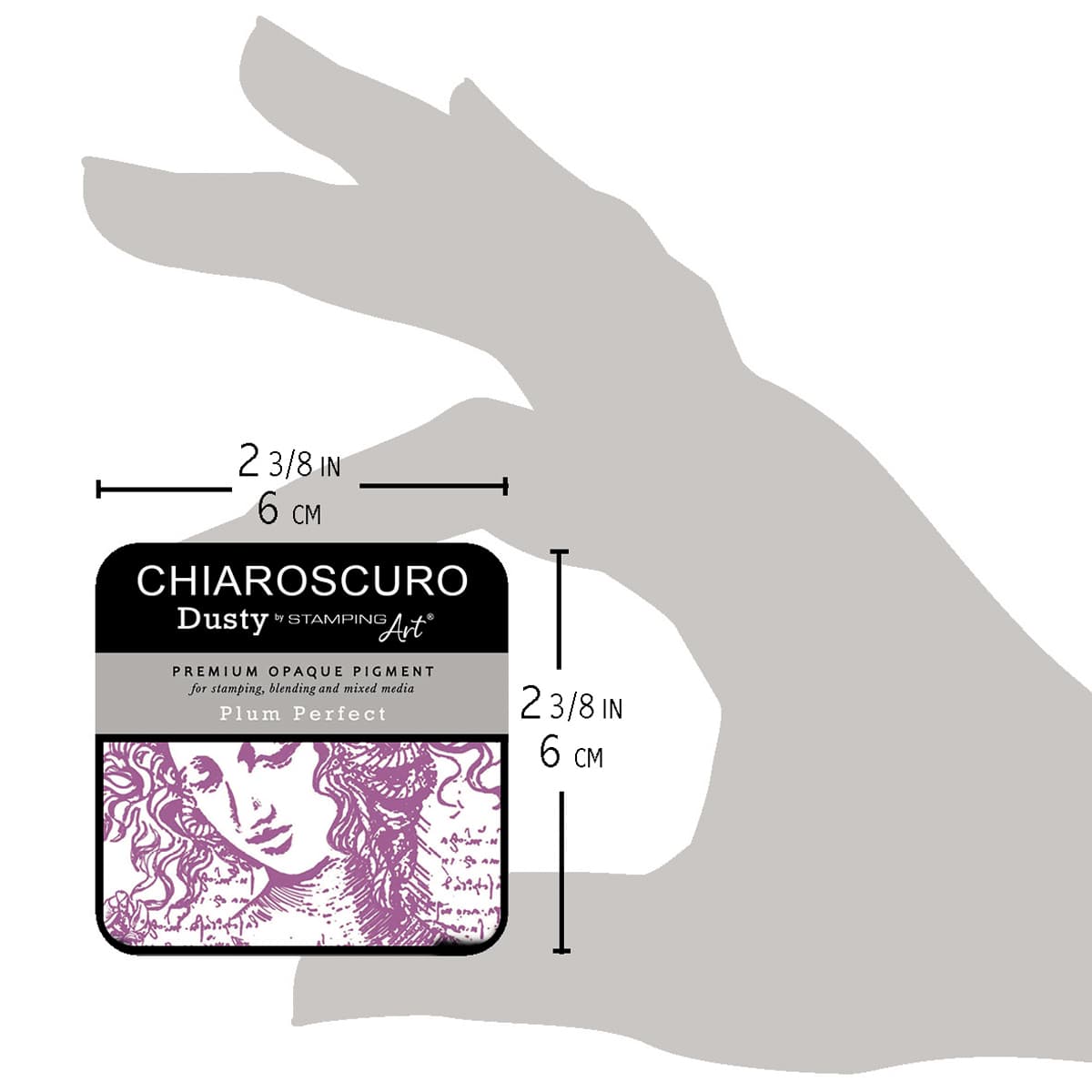 Chiaroscuro Dusty Ink pad - Plum Perfect - 5 - Ciao Bella - Tidformera