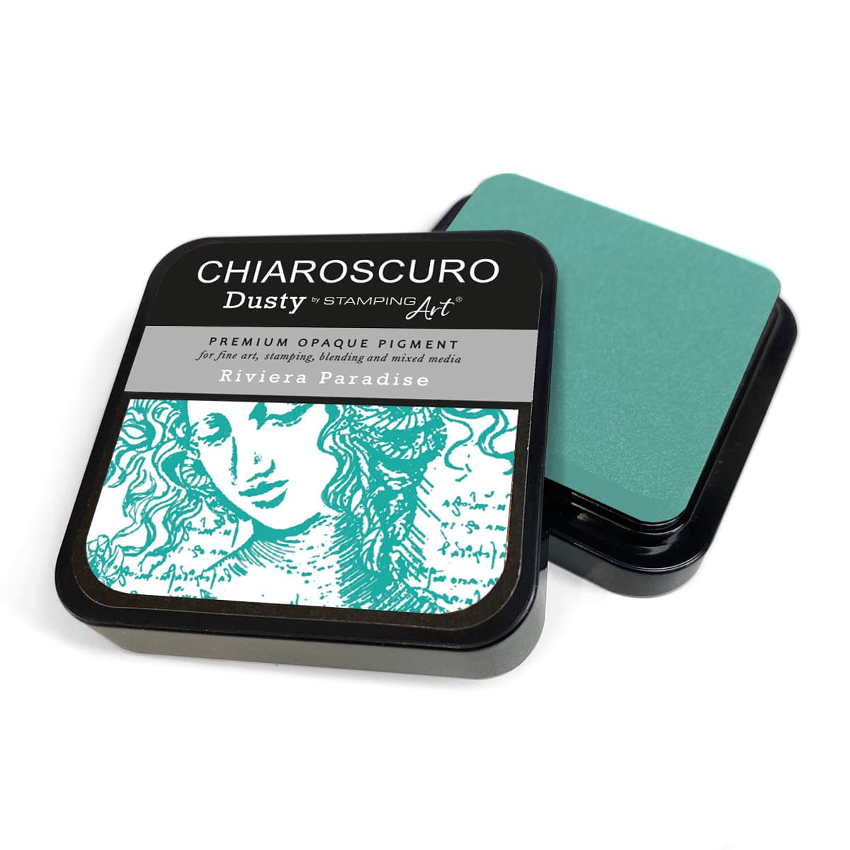 Chiaroscuro Dusty Ink pad - Riviera Paradise - 1 - Ciao Bella - Tidformera