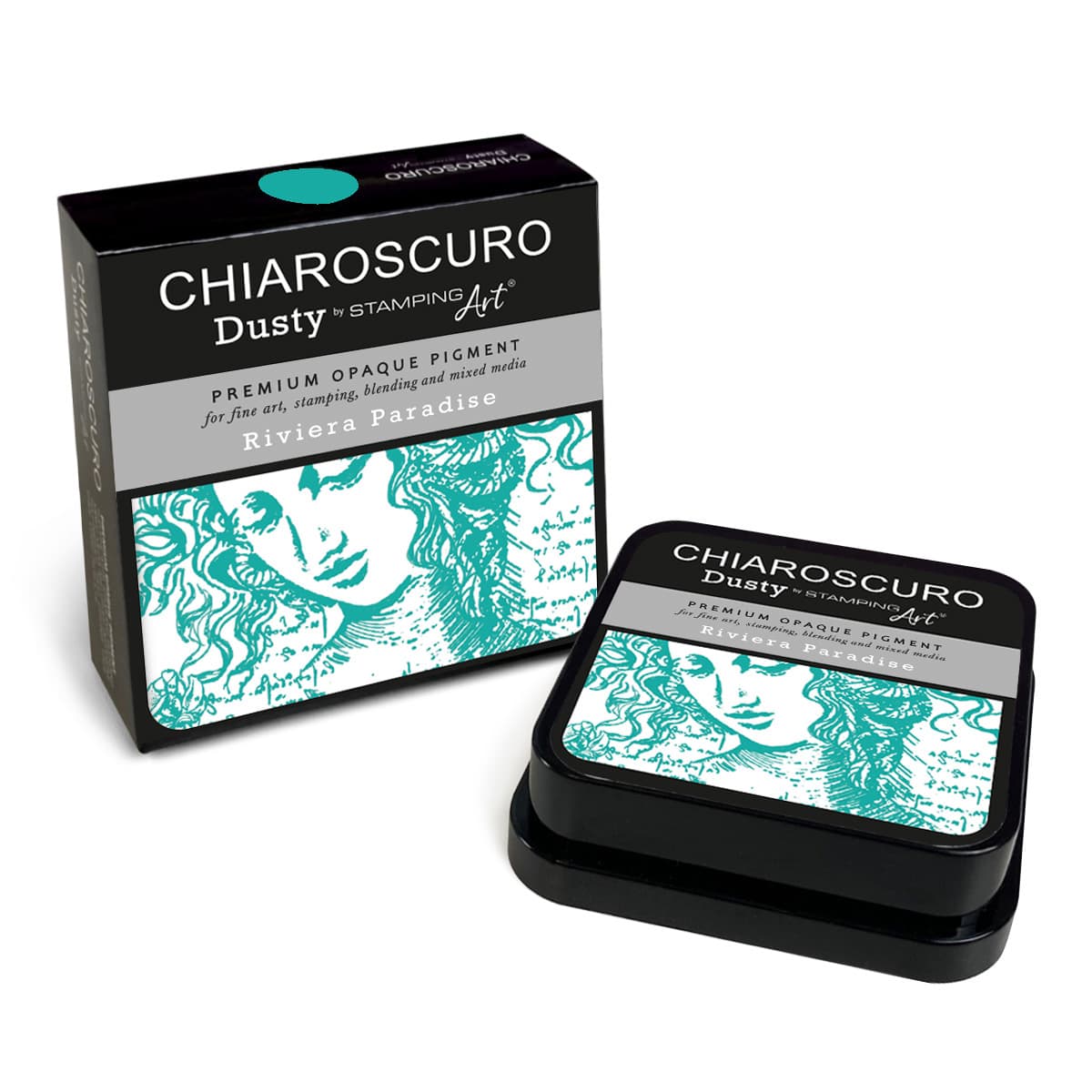 Chiaroscuro Dusty Ink pad - Riviera Paradise - 4 - Ciao Bella - Tidformera
