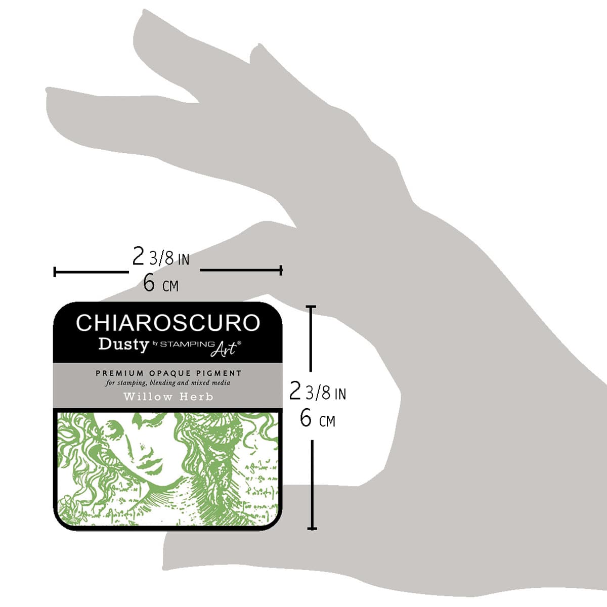 Chiaroscuro Dusty Ink pad - Willow Herb - 5 - Ciao Bella - Tidformera