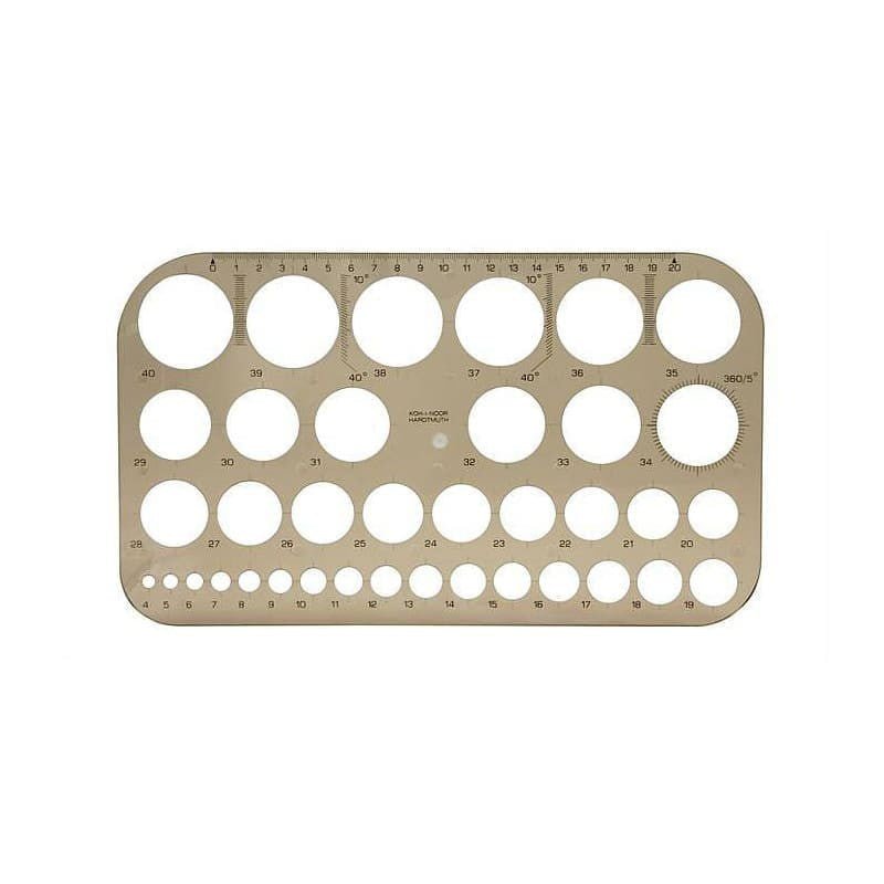 Cirkelmall 36 cirklar - 1 - Koh - I - Noor - Tidformera