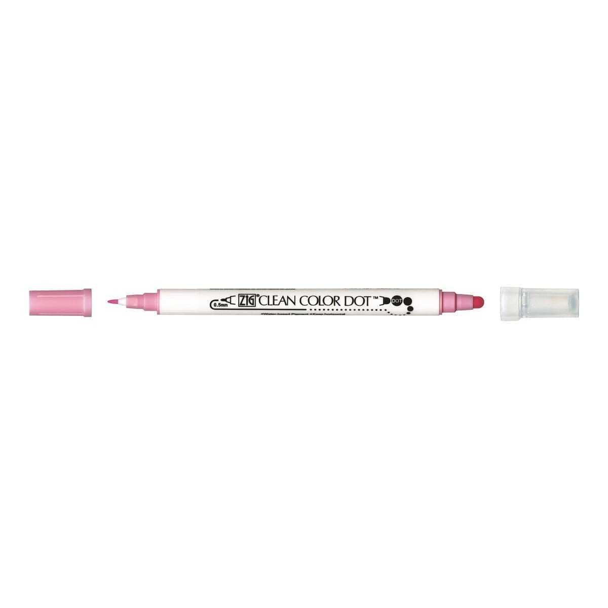 Clean color dot pen - Candy pink 206 - ZIG Kuretake - Tidformera