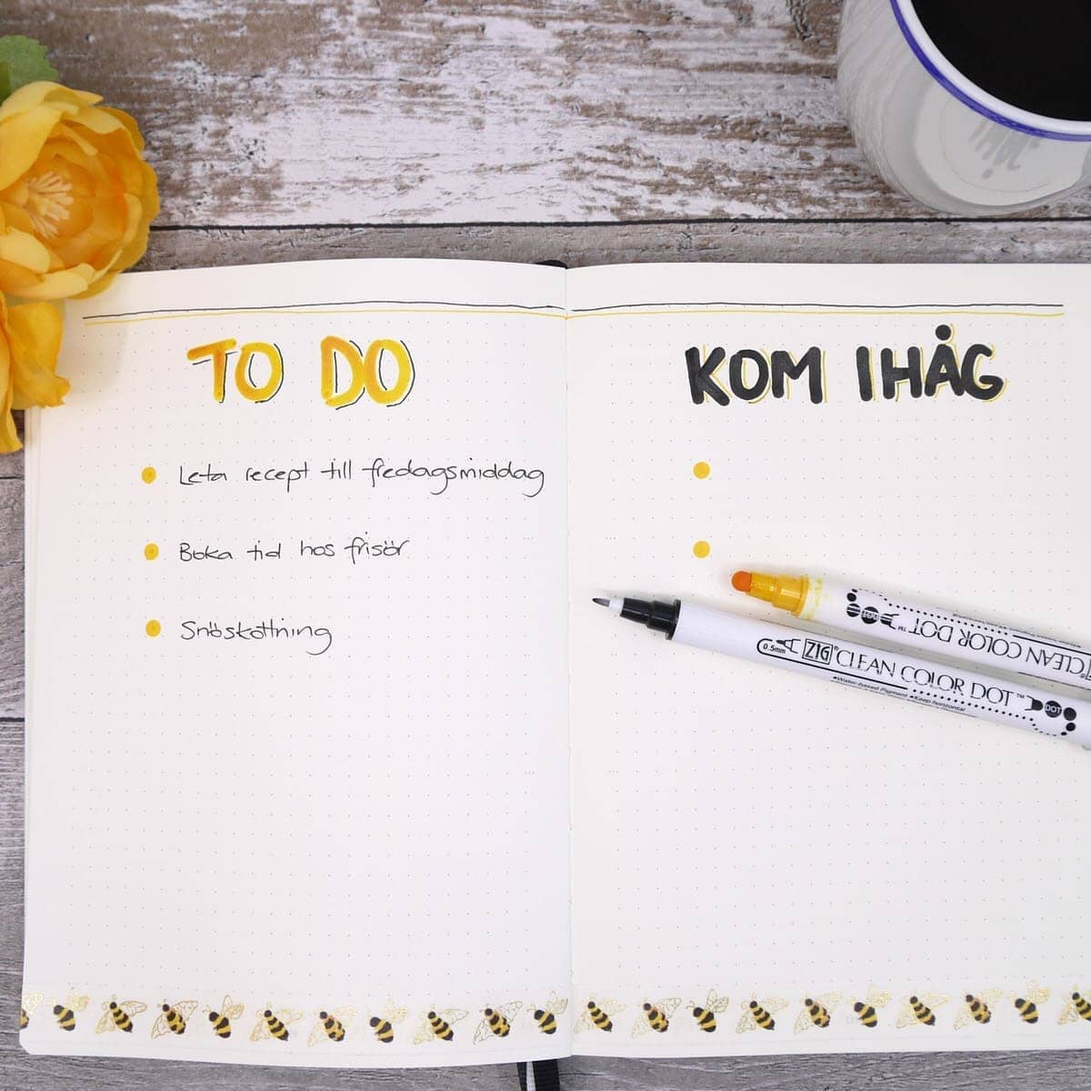 Clean color dot pen Förpackningar - 4 - pack - 3 - ZIG Kuretake - Tidformera