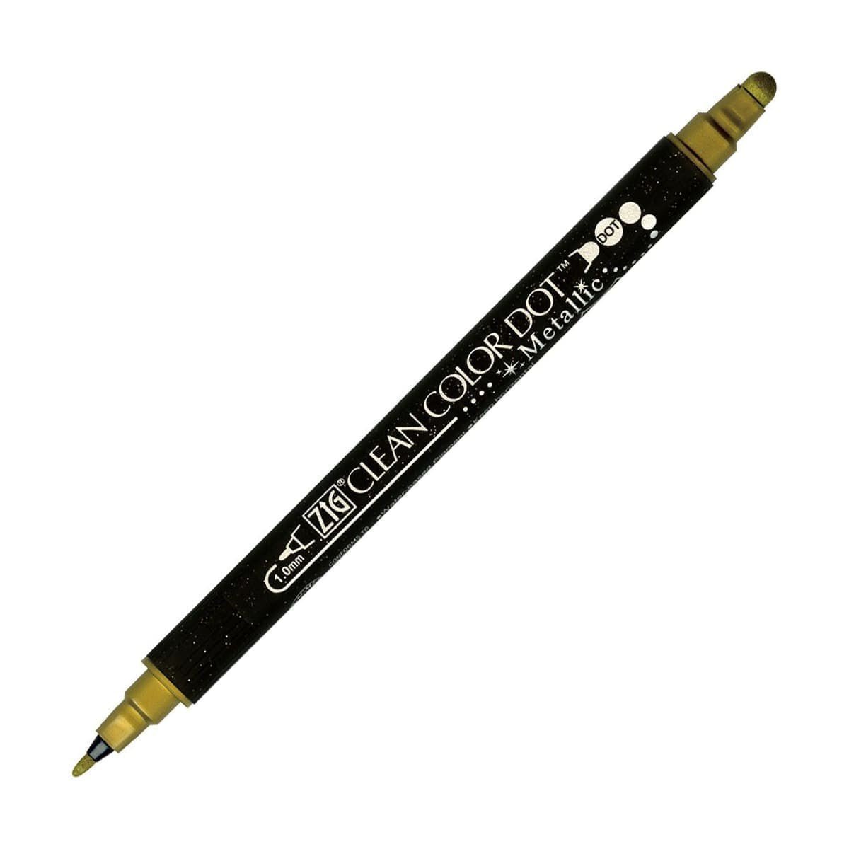 Clean color dot pen Metallic - Gold 101 - 1 - ZIG Kuretake - Tidformera