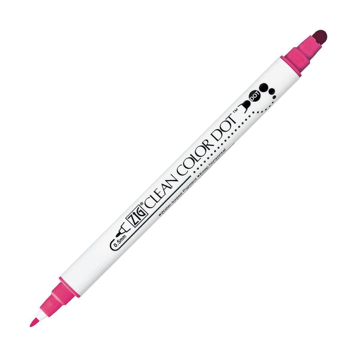 Clean color dot pen - Pink 025 - 1 - ZIG Kuretake - Tidformera