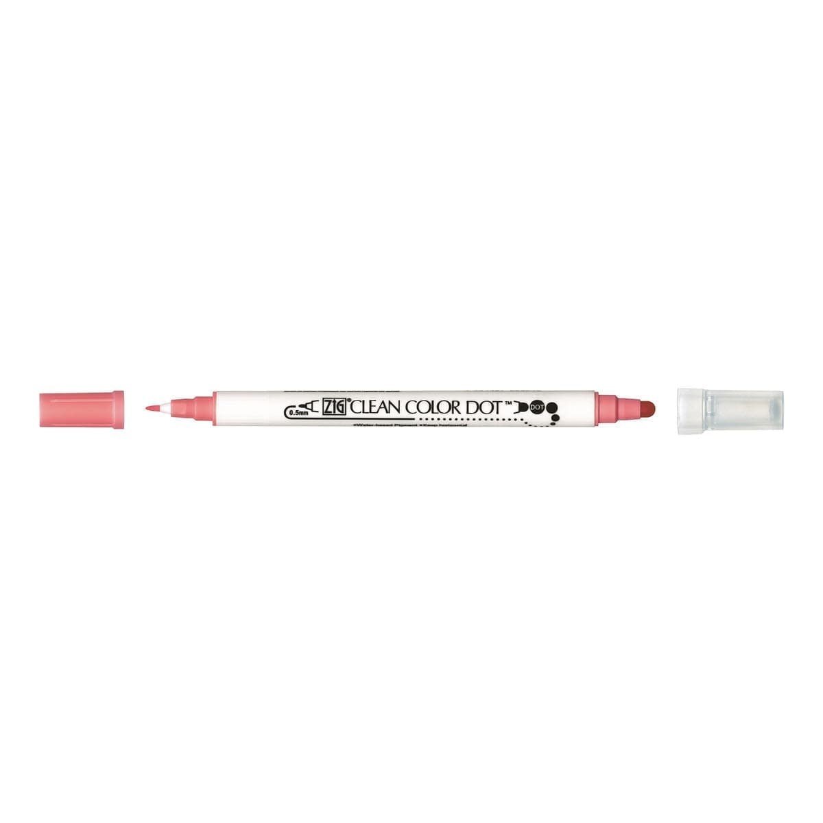 Clean color dot pen - Salmon 021 - ZIG Kuretake - Tidformera
