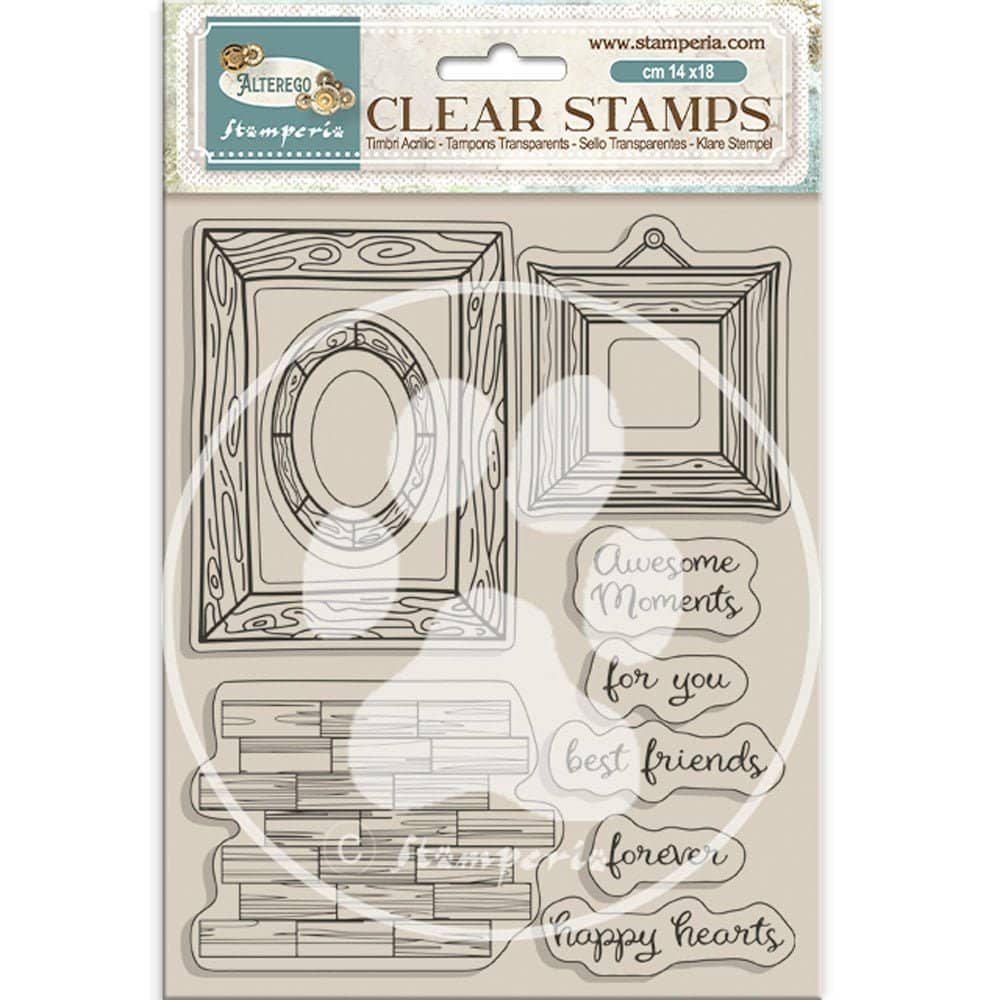 Clear stamps Alterego - Frames - 1 - Stamperia - Tidformera