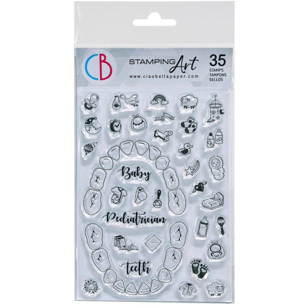 Clear stamps - BuJo Baby - 1 - Ciao Bella - Tidformera