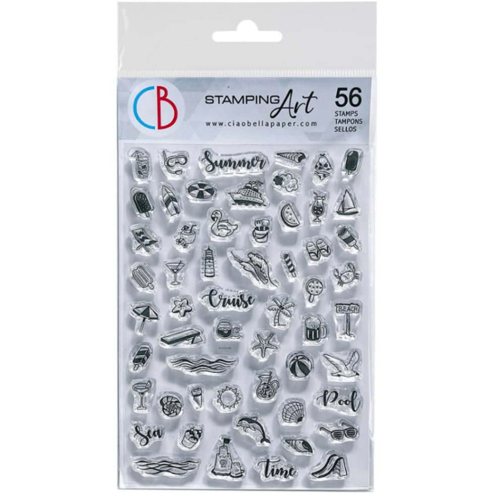 Clear stamps - BuJo Summer - 1 - Ciao Bella - Tidformera