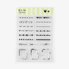 Clear stamps Decorative line - 1 - BGM - Tidformera
