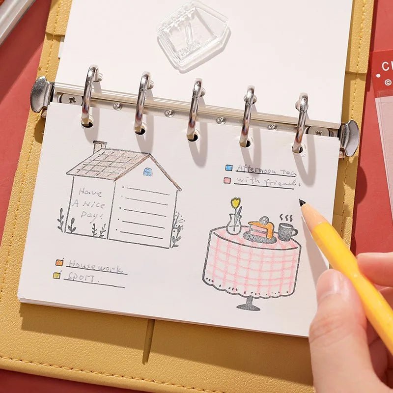 Clear stamps Diary - Picture - 3 - BGM - Tidformera