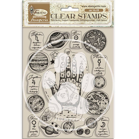 Clear stamps Fortune - Elements - 2 - Stamperia - Tidformera