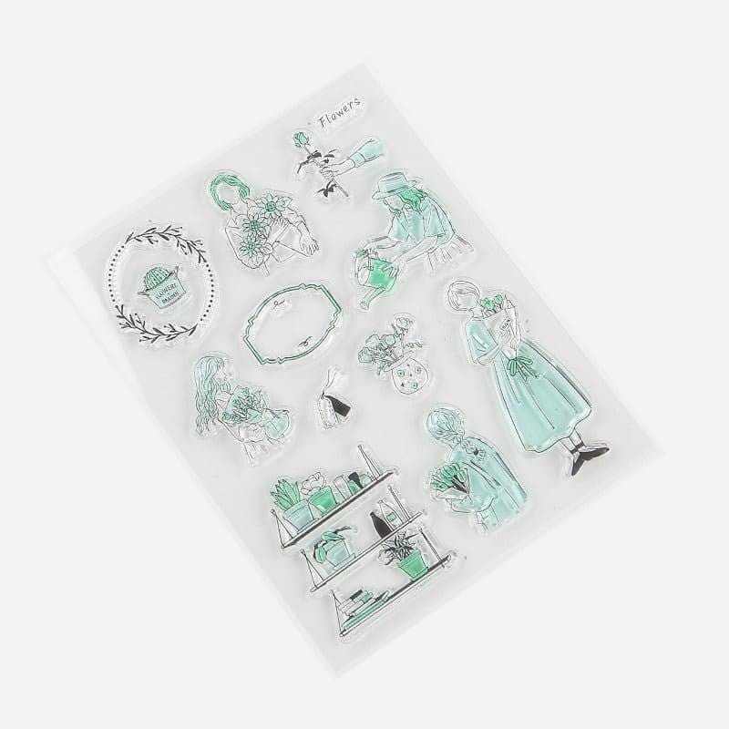 Clear stamps Holidays - Horticulture - 3 - BGM - Tidformera