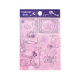 Clear stamps Retro - Star Moon Poem - 1 - BGM - Tidformera