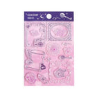 Clear stamps Retro - Star Moon Poem - 1 - BGM - Tidformera