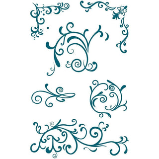 Clear stamps Vintage - Embellishments - 1 - Rico Design - Tidformera