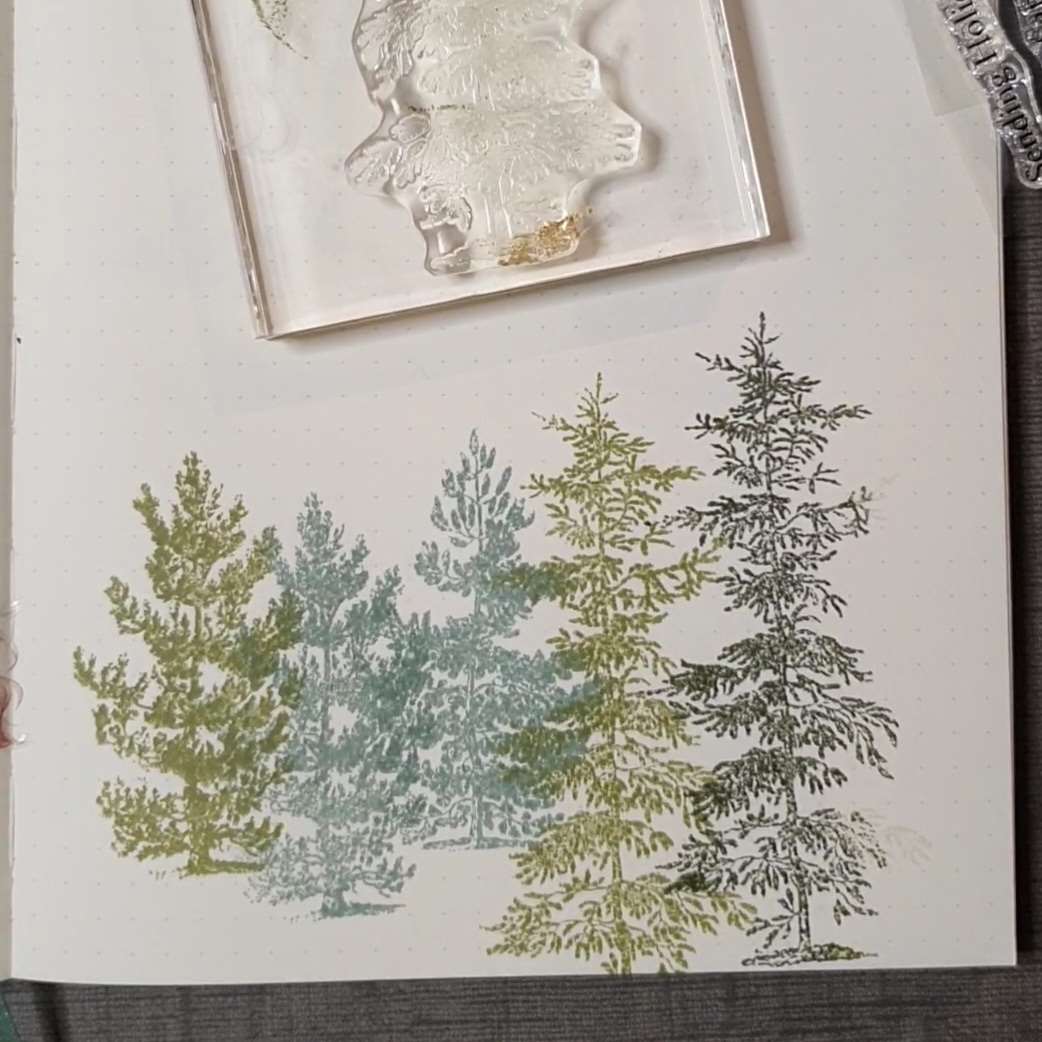 Clear stamps - Winter Etchings - 2 - Arden Creative Studio - Tidformera