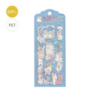 Clear stickers IRIDE 3-pack - Fairy tale Animal - 1 - BGM - Tidformera