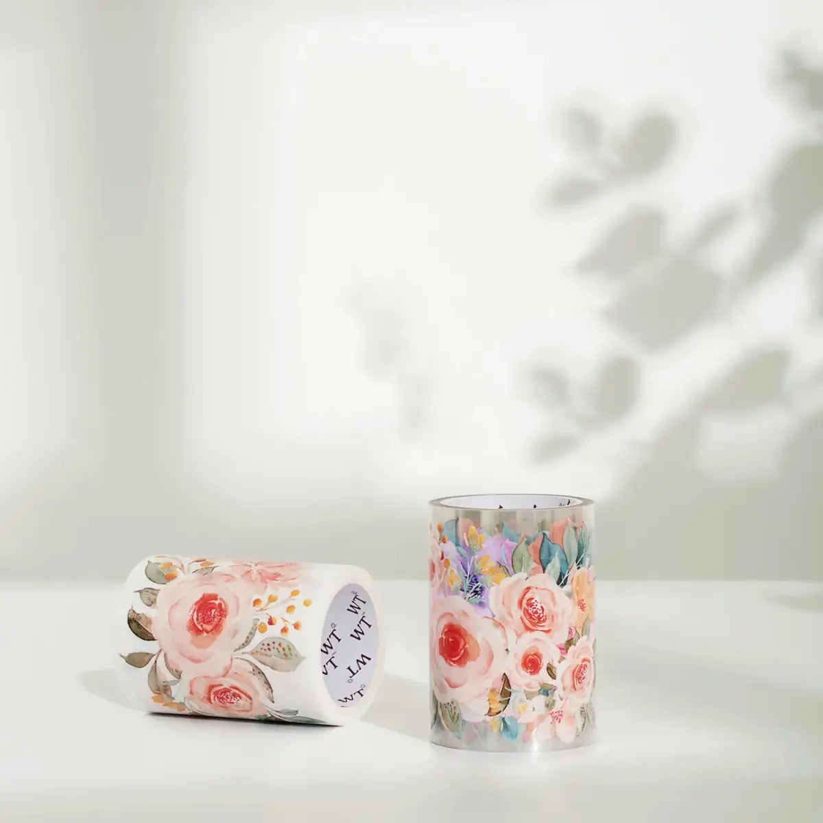 Clear tape Flower Corridor Wide PET Tape - 60 mm - 4 - Washi Tape Shop - Tidformera