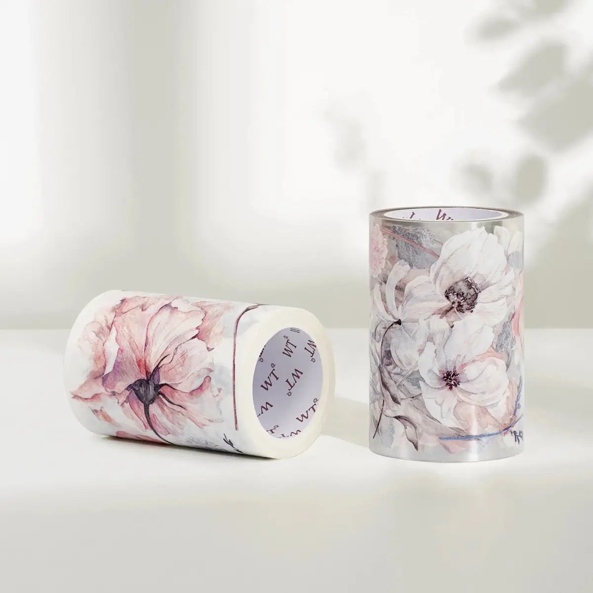 Clear Tape Frostbloom Wide - 70 mm - 6 - Washi Tape Shop - Tidformera