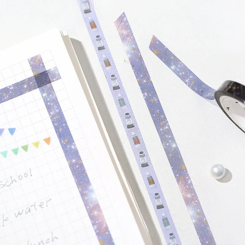 Clear tape Paints 5 mm - 4 - BGM - Tidformera