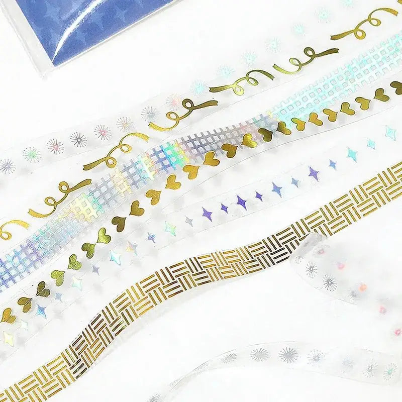 Clear tape Ribbon 5 mm - 3 - BGM - Tidformera