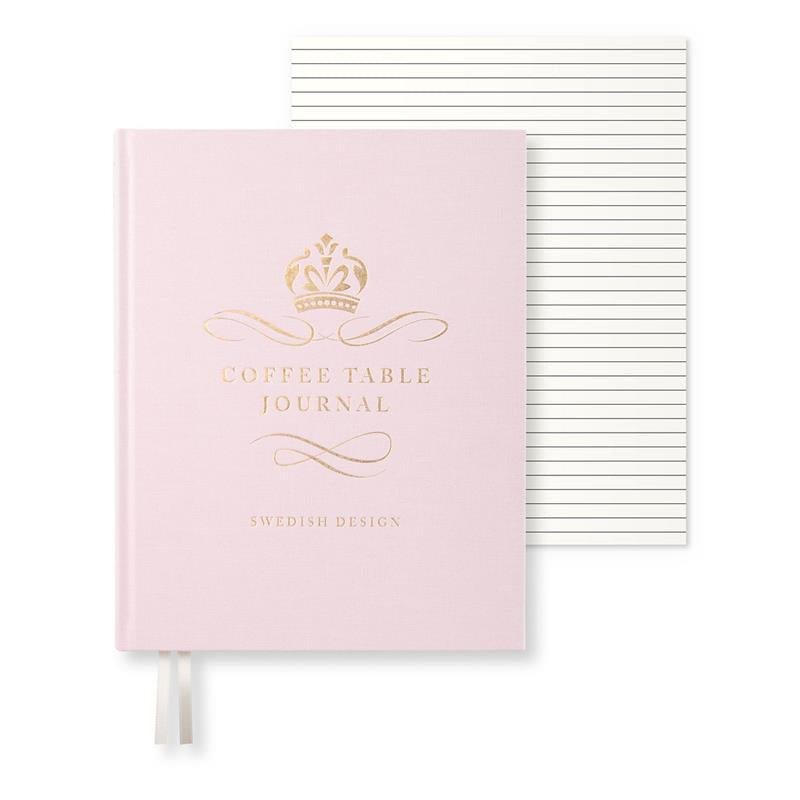 Coffee Table Journal - Royal - Dusty Rose - 5 - Paperstyle - Tidformera