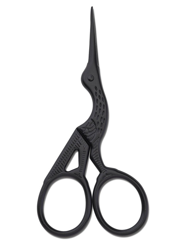 Crane Scissors - Black - 1 - PaperMe - Tidformera