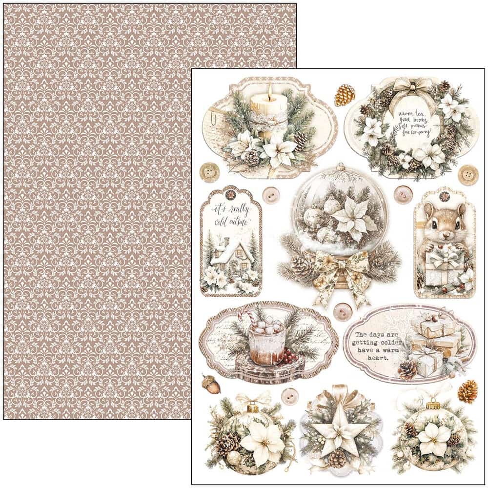 Creative Pad 9 - pack - Winter season - 6 - Ciao Bella - Tidformera