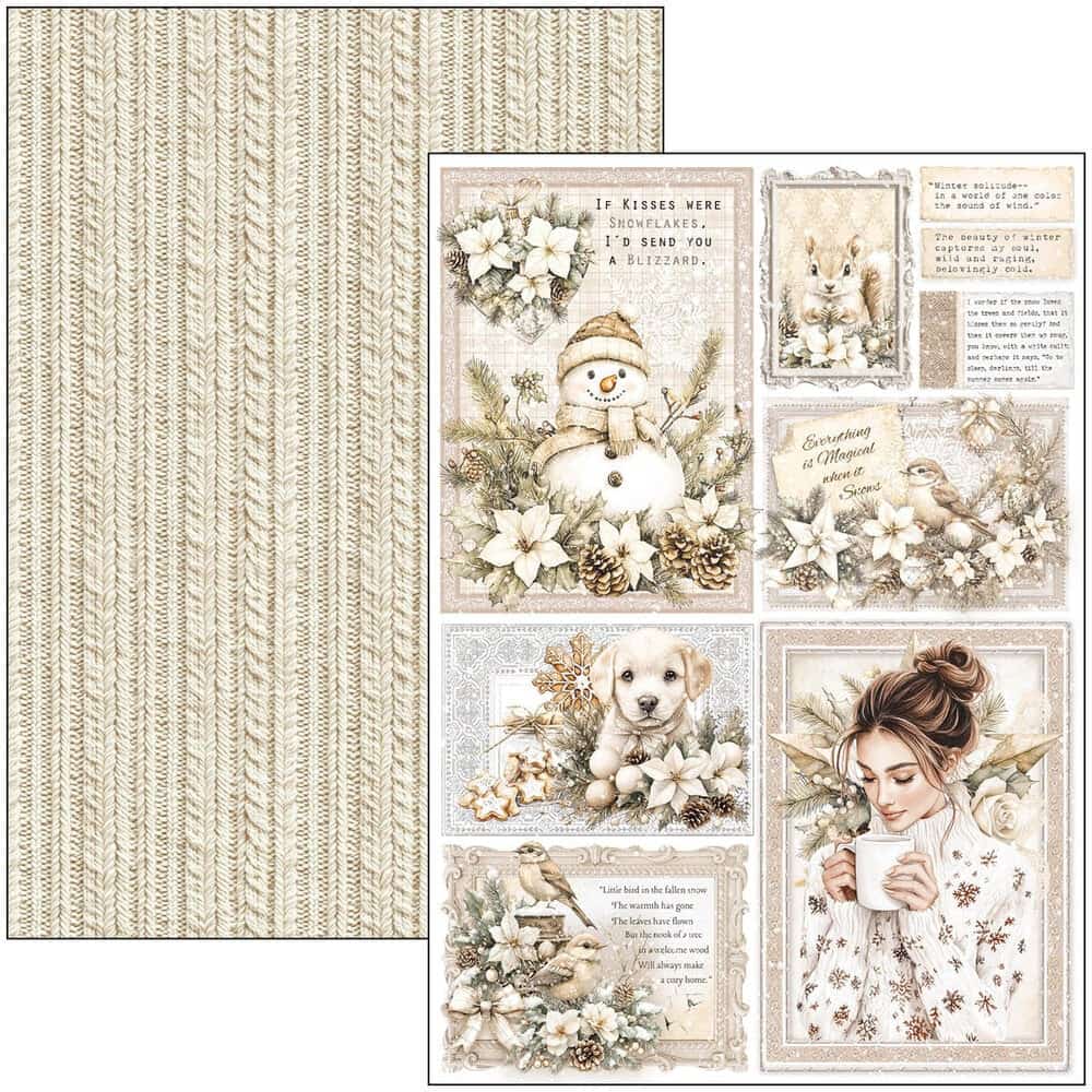 Creative Pad 9 - pack - Winter season - 8 - Ciao Bella - Tidformera
