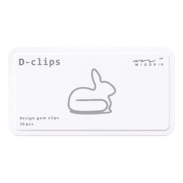 D - clips Gem - Rabbit - 1 - Midori - Tidformera