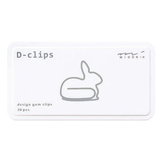 D - clips Gem - Rabbit - 1 - Midori - Tidformera