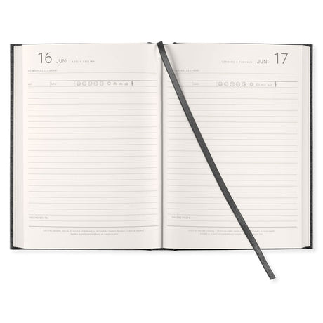 Dagböcker Paperstyle - Black 1 - år - 2 - Paperstyle - Tidformera