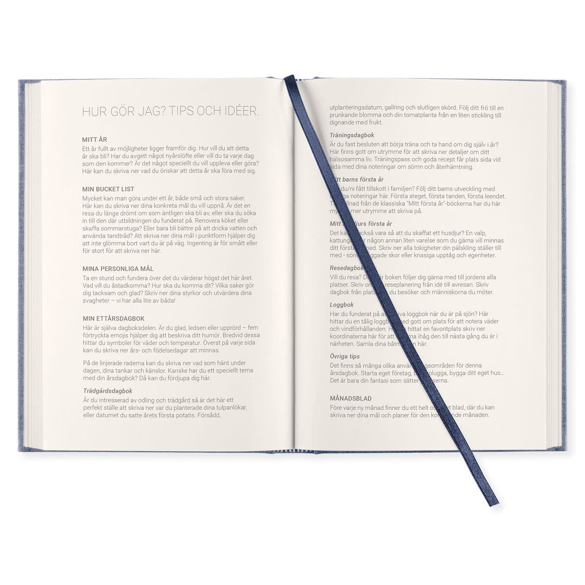 Dagböcker Paperstyle - Denim 1 - år - 5 - Paperstyle - Tidformera