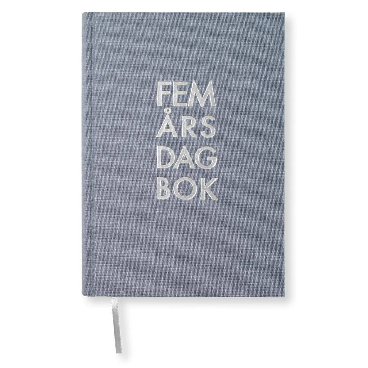 Dagböcker Paperstyle - Denim 5 - år från Paperstyle - Blå dagbok - Tidformera