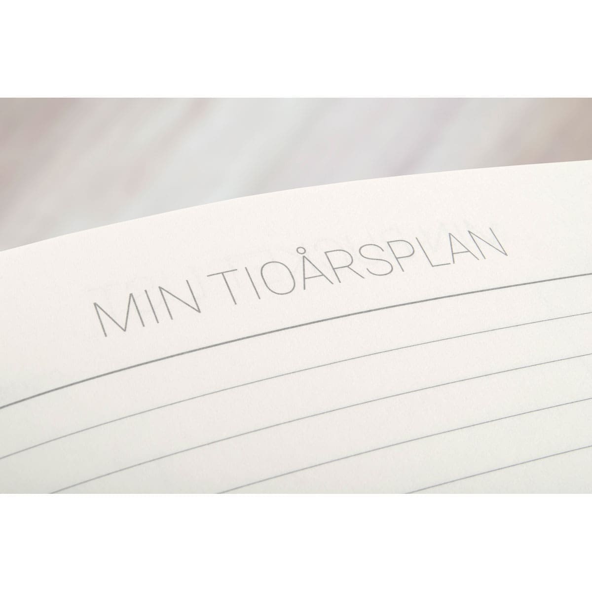 Dagböcker Paperstyle - Red Twist 10 - år - 6 - Paperstyle - Tidformera