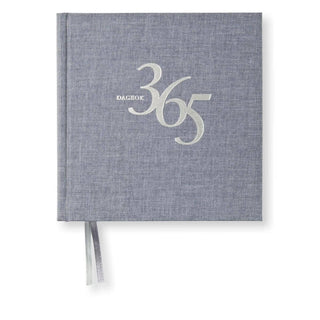 Dagbok 365 dagar Denim från Paperstyle - Blå dagbok - Tidformera