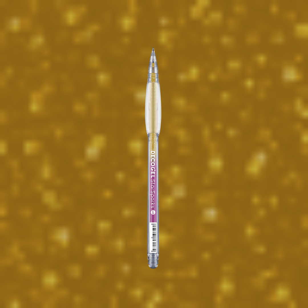 Decogel Star Sparks 1,0 GOLD 105 - 1 - Karin - Tidformera